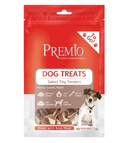 פרמיו חטיף גרקי עוף לכלב - 60 גרם