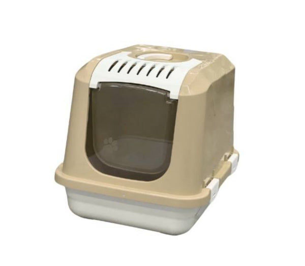 ארגז חול סגור לחתולים