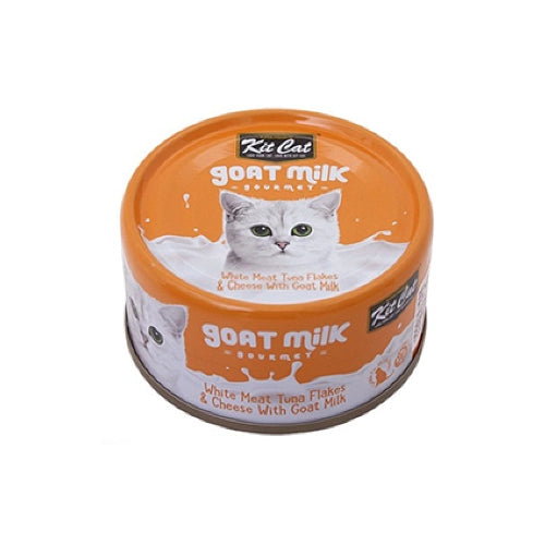 שימורי קיטקט חלב עז טונה וגבינה 70 גרם