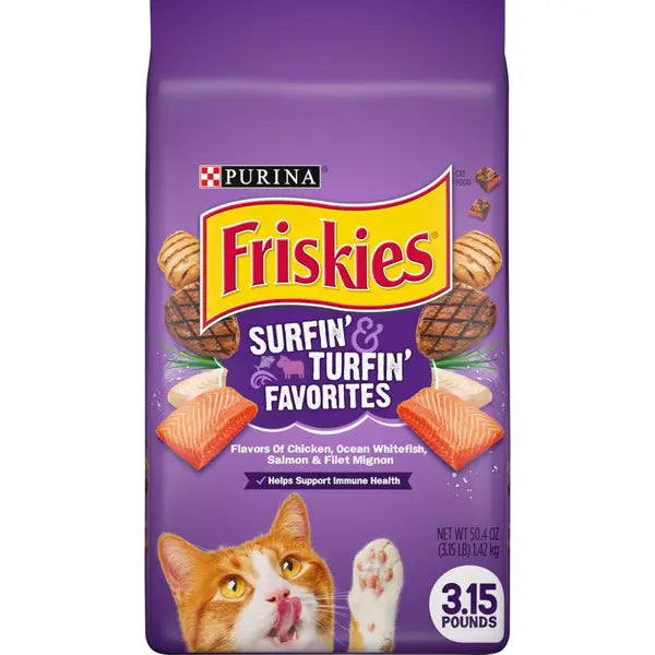 אוכל לחתולים Friskies Surfin & Turfin 1.4kg