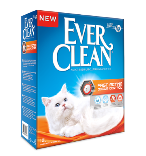 אברקלין כתום חול מתגבש עם ספיגה מהירה לחתולים - 10 ליטר