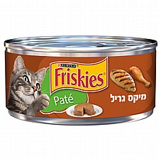 Friskies פריסקיז 156 גרם מזון רטוב לחתולים (מיקסד גריל)