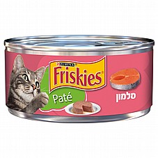 Friskies פריסקיז 156 גרם מזון רטוב לחתולים (סלמון דינר)