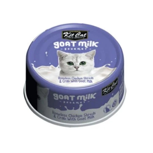 שימורי קיטקט חלב עז עוף וסרטן 70 גרם