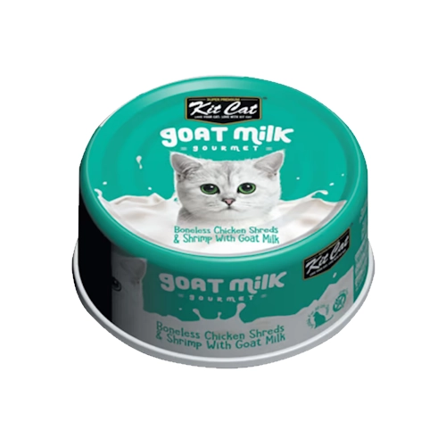 שימורי קיטקט חלב עז עוף ושרימפס 70 גרם