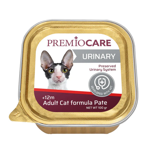 פרמיו קייר מזון רטוב לחתול – יורינרי | 100 גרם premio