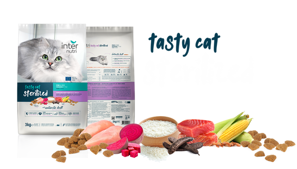 INTERNUTRI TASTY CAT STERILIZED 3kg