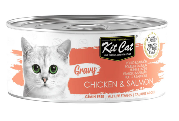 Chicken with Salmon 70g - Wet food in Gravy