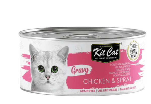 Chicken with Whitebaits 70g - Wet food in Gravy