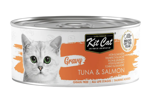 Tuna with Salmon 70g - Wet food in Gravy