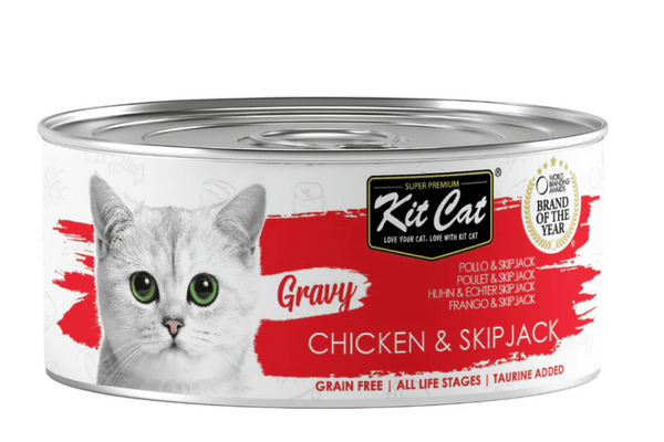 Chicken with Skipjack 70g - Wet food in Gravy