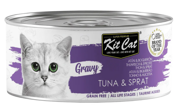 Tuna with Whitebait 70g - Wet food in Gravy