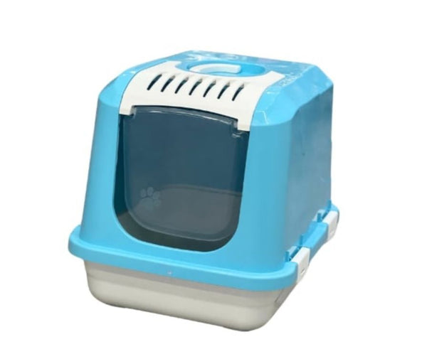 ארגז חול סגור לחתולים