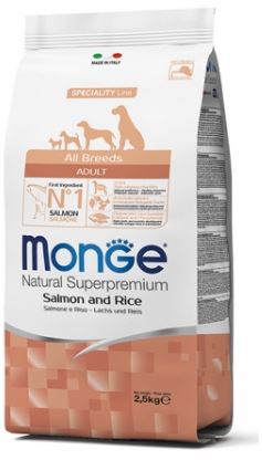 מונג' סלמון לכלב בוגר 12 ק"ג MONGE