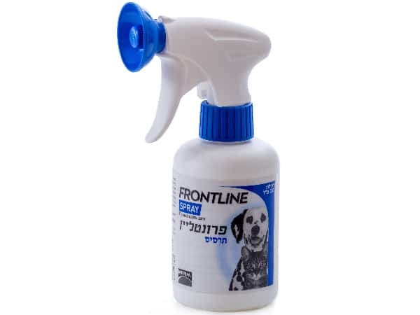פרונטליין תרסיס 250 מ"ל נגד טפילים לחתולים וכלבים