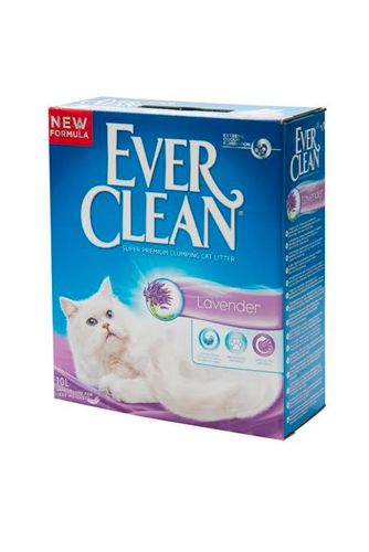 אברקלין חול מתגבש בניחוח לילך לבנדר לחתולים - 10 ליטר