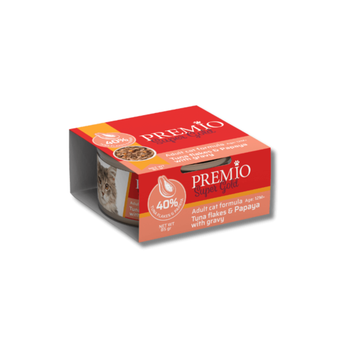 פרמיו סופר גולד מעדן נתחוני טונה ופאפאיה ברוטב 85 גר