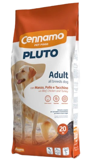 פלוטו בקר, עוף והודו 20 ק"ג לכלבים פרופשיונל